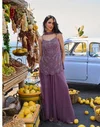Divya By Sayuri Georgette Readymade Sharara Suits With Chokar Dupatta
